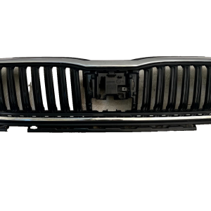 Skoda Octavia Front Bumper Upper Radiator Grille 2020 TO 2024 5E3853653 Genuine - Image 1
