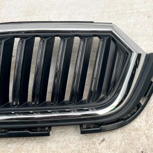 Skoda Octavia Front Bumper Upper Radiator Grille 2020 TO 2024 5E3853653 Genuine - Image 7