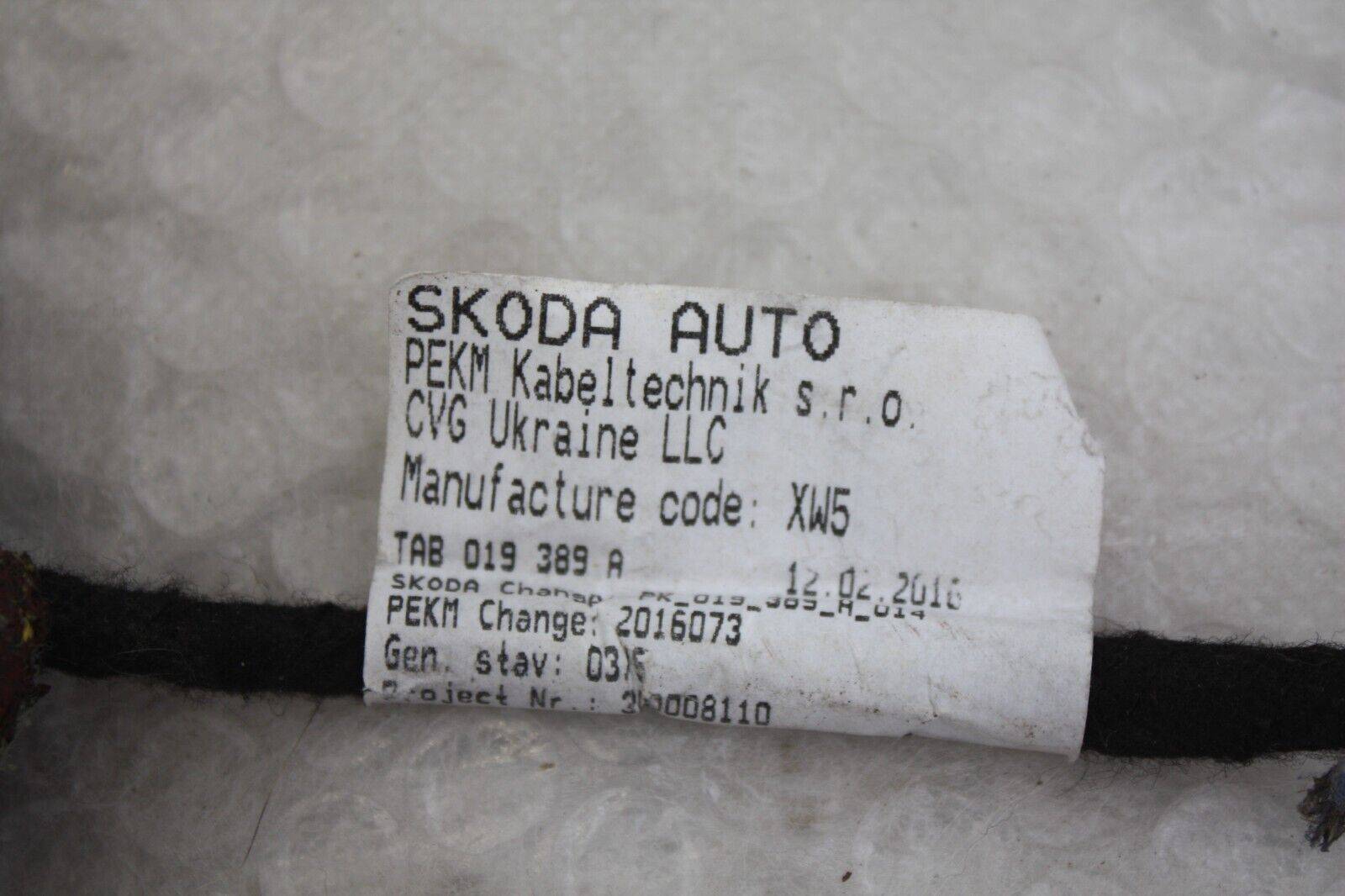Skoda-Superb-Tailgate-Wiring-Loom-3V9971147F-Genuine-176324033939-16