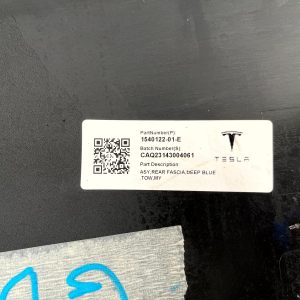 Tesla Model Y Rear Bumper 2022 TO 2025 1540122-01-E Genuine - Image 10