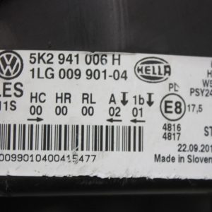 VW Golf Mk6 Front Right Side Headlight 2009 TO 2013 5K2941006H Genuine - Image 11