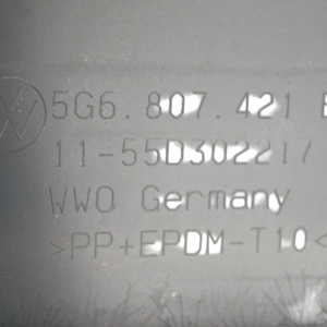 VW Golf Mk7 Rear Bumper 2017 TO 2020 5G6807421BK Genuine - Image 11