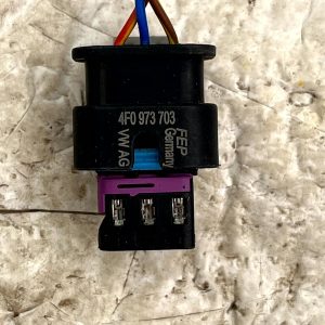 VW Golf Polo Parking Sensor Wiring Loom Harness Plug Connector 4F0973703 Genuine - Image 3