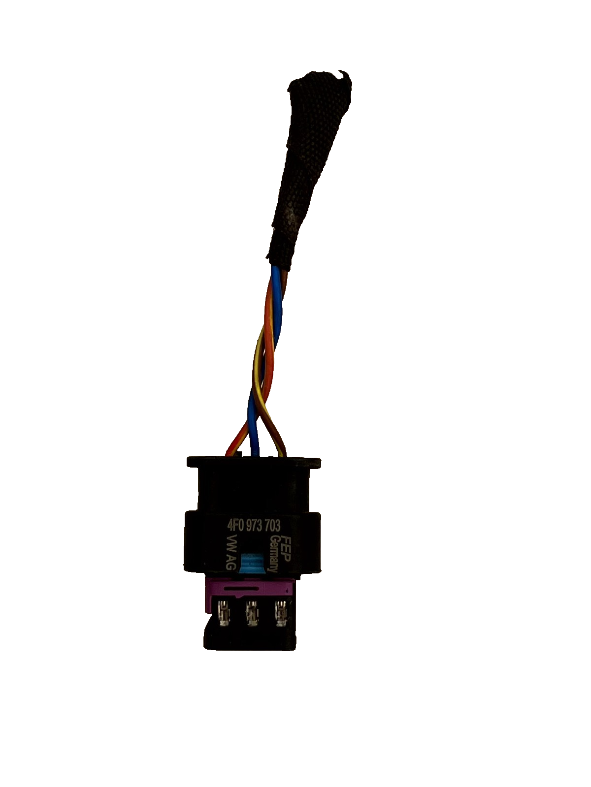 VW Golf Polo Parking Sensor Wiring Loom Harness Plug Connector 4F0973703 Genuine