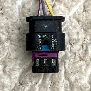 VW Golf Polo Parking Sensor Wiring Loom Harness Plug Connector 4F0973703 Genuine - Image 3