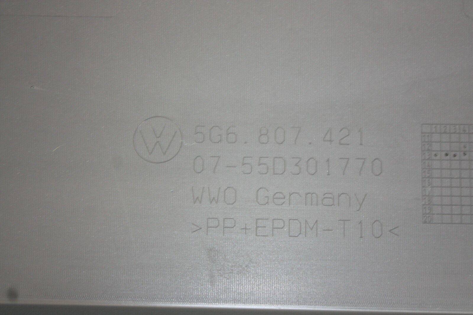 VW-Golf-Rear-Bumper-2013-TO-2017-5G6807421-Genuine-175789793599-9