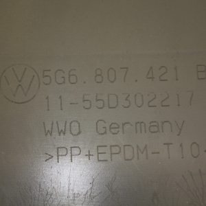 VW Golf Rear Bumper 2017 TO 2020 5G6807421BK Genuine - Image 10