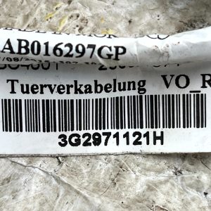 VW PASSAT B8 Front Right Door Wiring Loom Harness 2014-2019 3G2971121H Genuine - Image 22