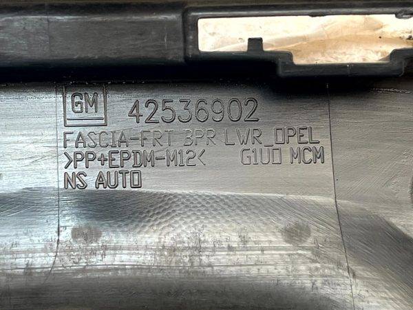Vauxhall Mokka X Front Bumper Lower Section 2016 TO 2020 42536902 Genuine 14 Vauxhall Mokka X Front Bumper Lower Section 2016 TO 2020 42536902 Genuine 178528224569 15
