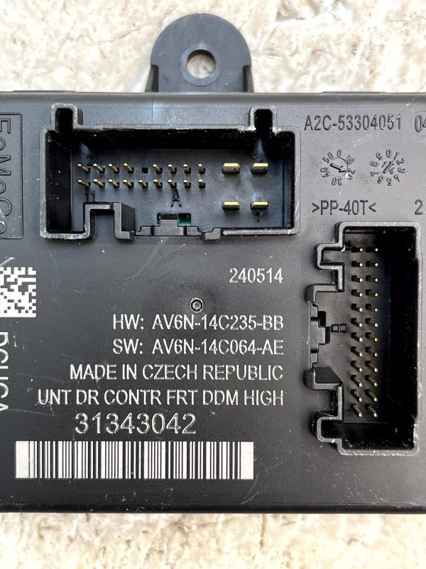 Volvo V40 Front Right Door Control Module Unit 2012-2016 AV6N-14C235-BB Genuine 6 Volvo V40 Front Right Door Control Module Unit 2012 2016 AV6N 14C235 BB Genuine 178560614249 7